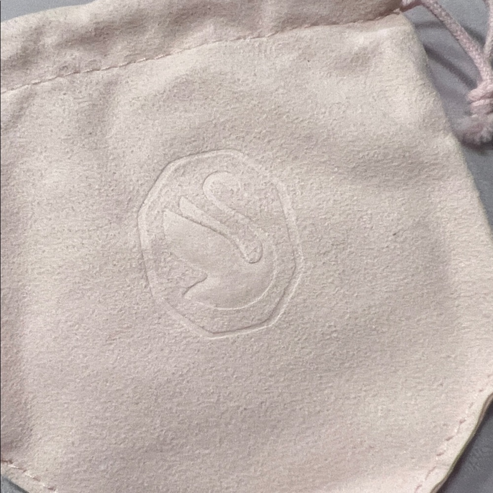 Pink Swarovski Velvet Drawstring Pouch - Picture 2 of 6